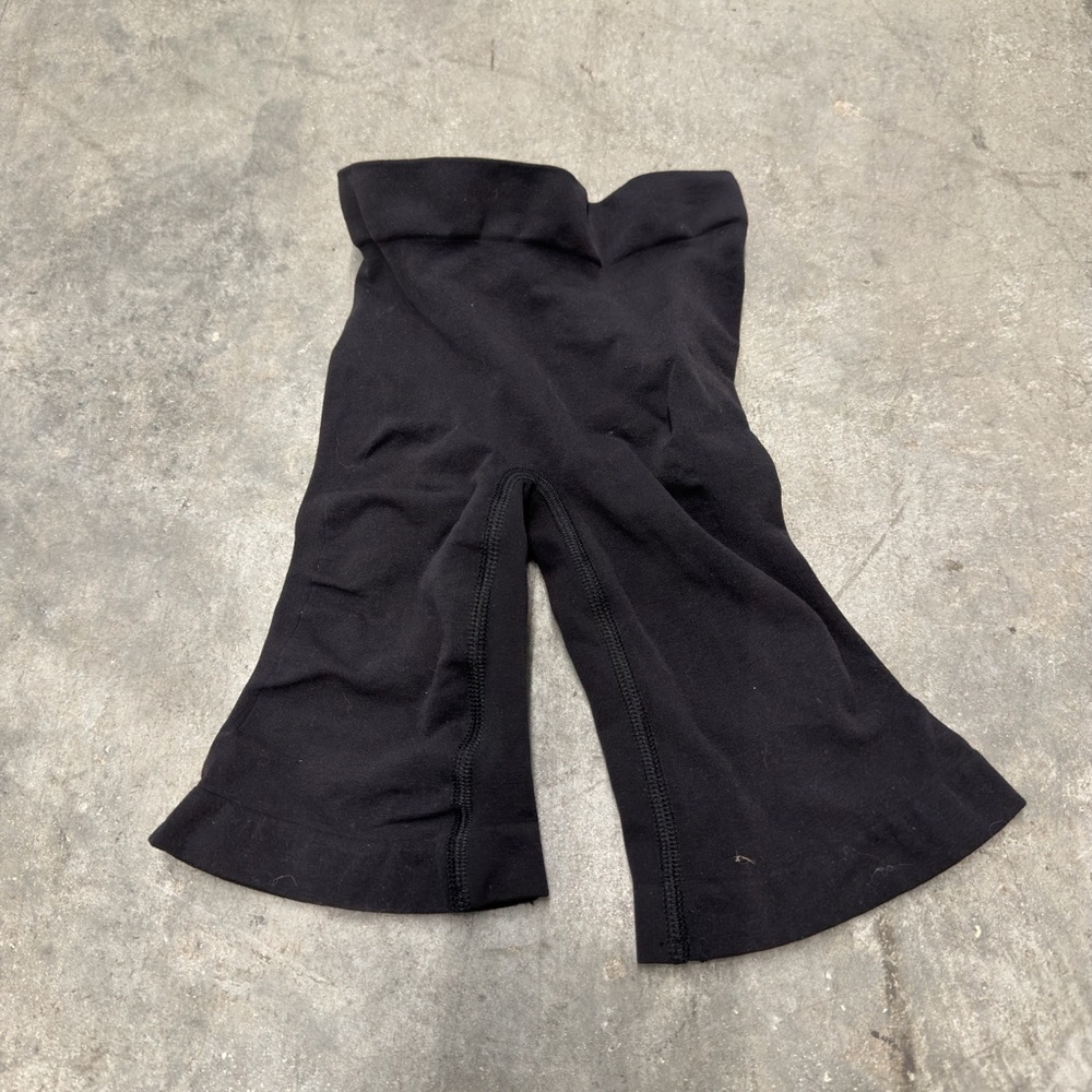 SKIMS Black High-Waist Shaping Shorties